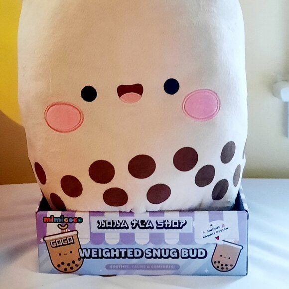 MImicoco Boba Teashop Weighted Snug Bud. Soothbes , Calmes and Comfort - Picture 6 of 9